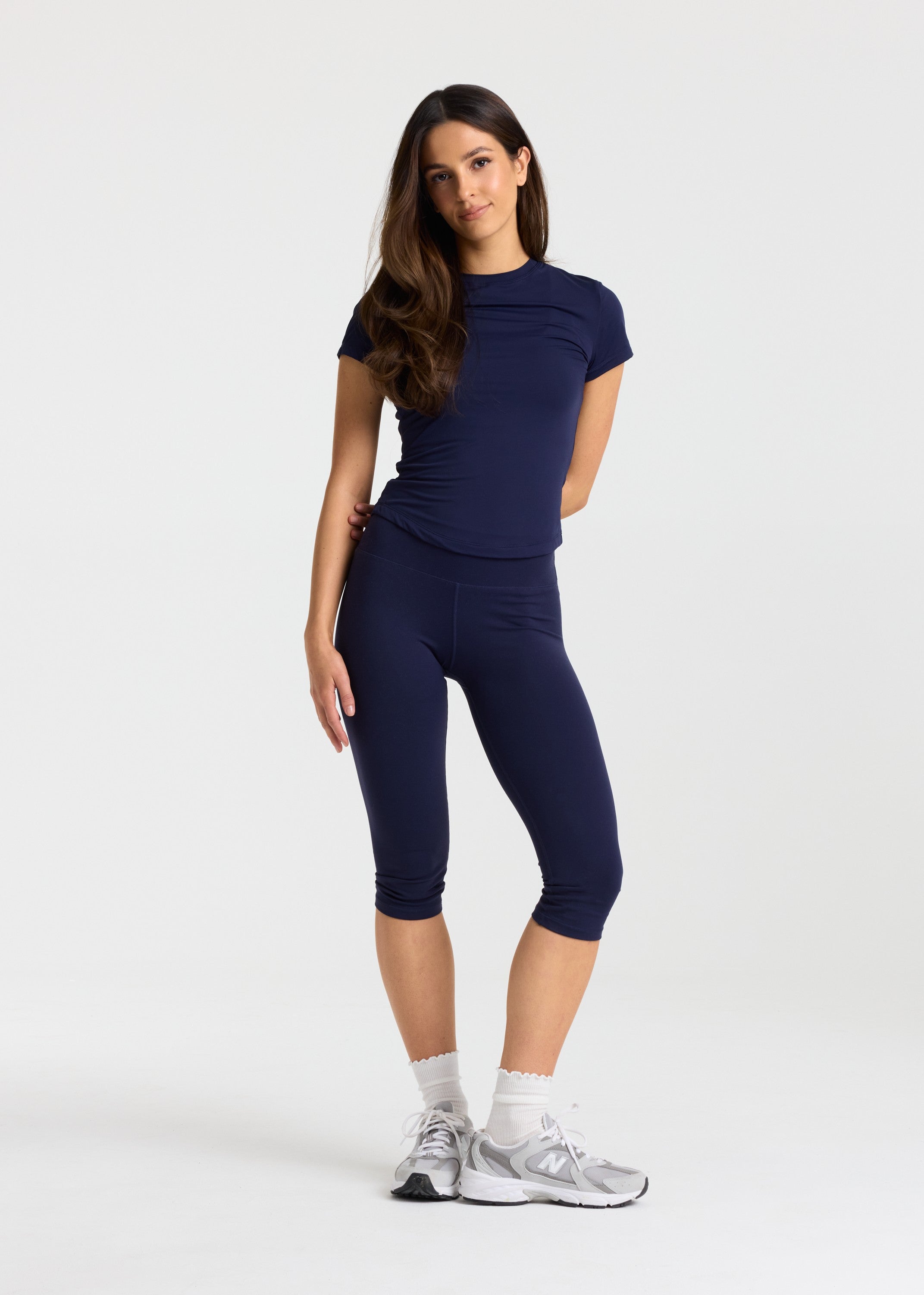 Cloudform® Short Sleeve Top - Navy